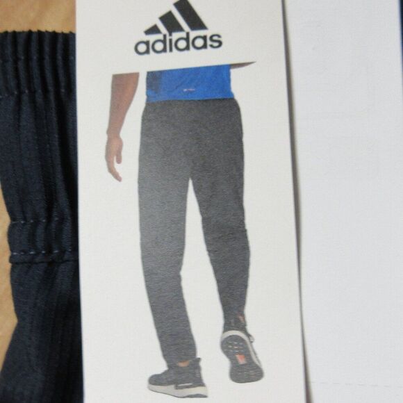 ADIDAS Mens Woven Pants Sz M Ink Dk Navy Blue Athletic Gym Workout Training NWT - Picture 11 of 12